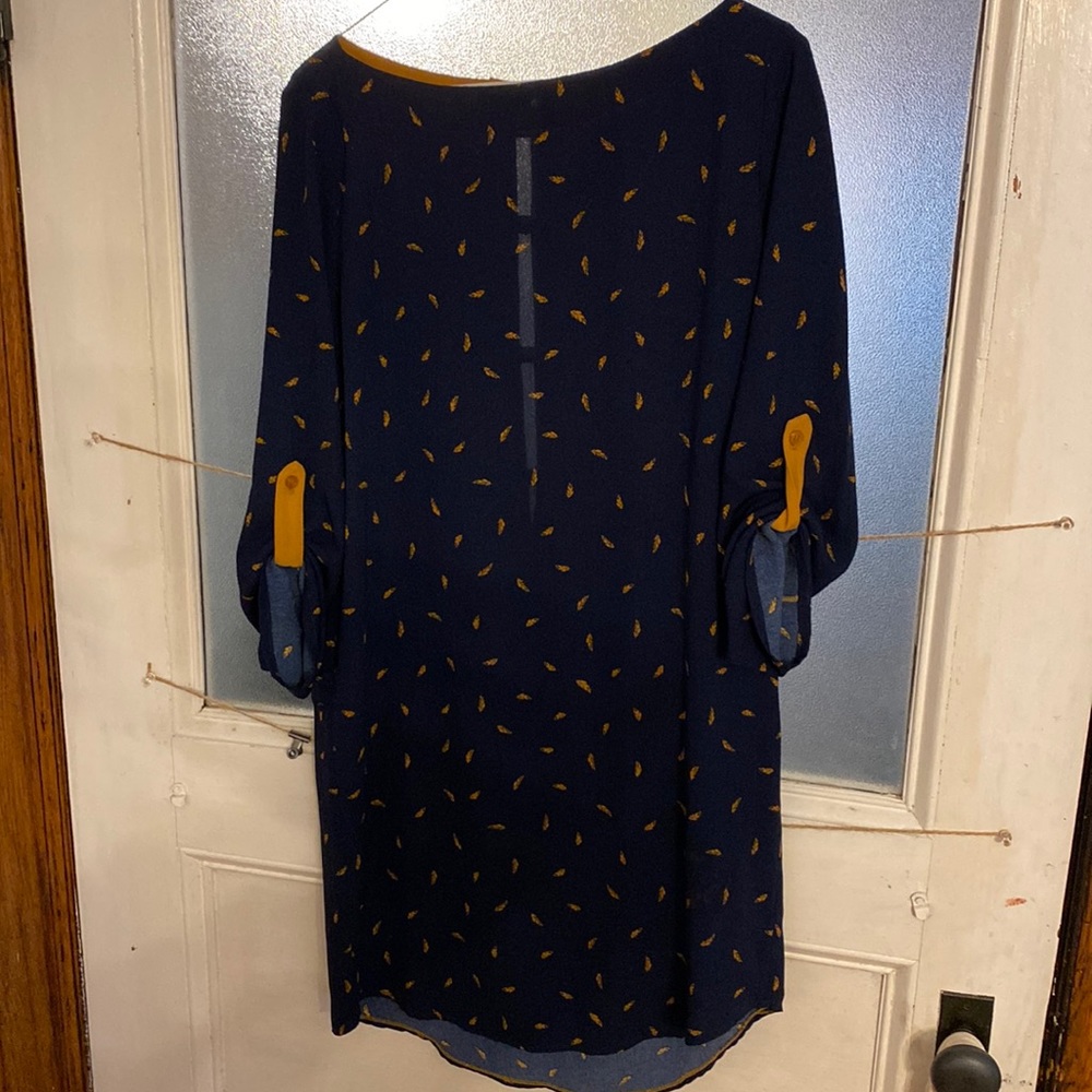 French brand navy dress